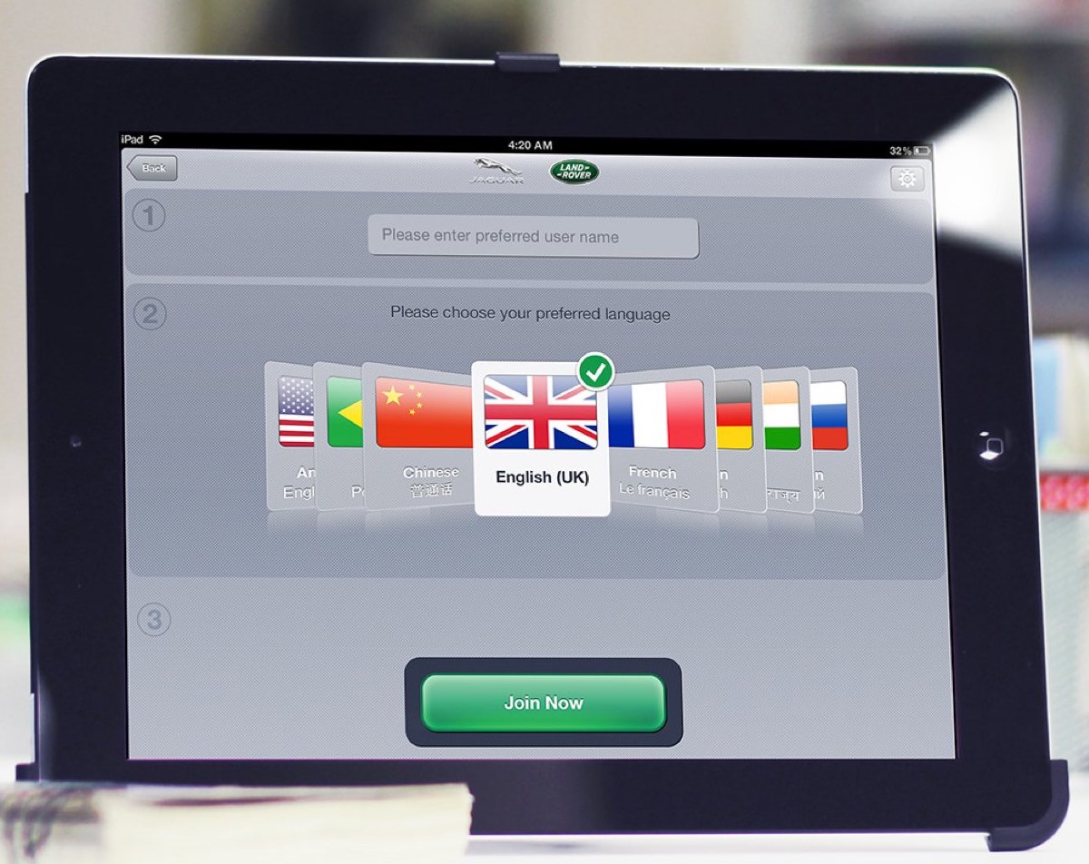 Photo of two girls with tablets